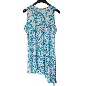 Logo Layers By Lori Goldstein Asymmetrical Tunic Tank Size XL